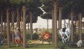 Nastagio segundo Sandro Botticelli
